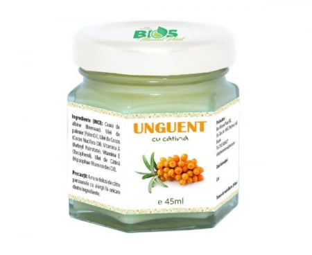 Unguente - Unguent cu cătină, 100% natural, 45ml, BIOS Mineral Plant
