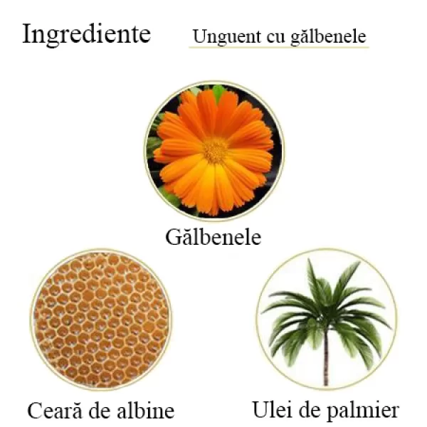 Unguent cu gălbenele 100% natural, 45ml, BIOS Mineral Plant [1]
