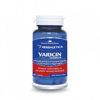 Sănătate cardio-vasculară - Varicin Complex, Herbagetica