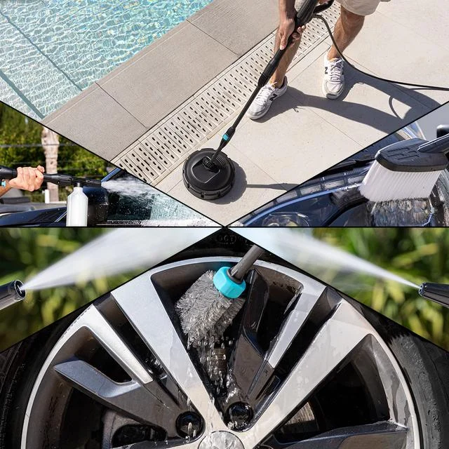 Aparat de spalat cu presiune Cecotec HydroBoost 1600 Car&Garden, 135 BAR, 426 L/h ,1600 W, Accesorii incluse [3]