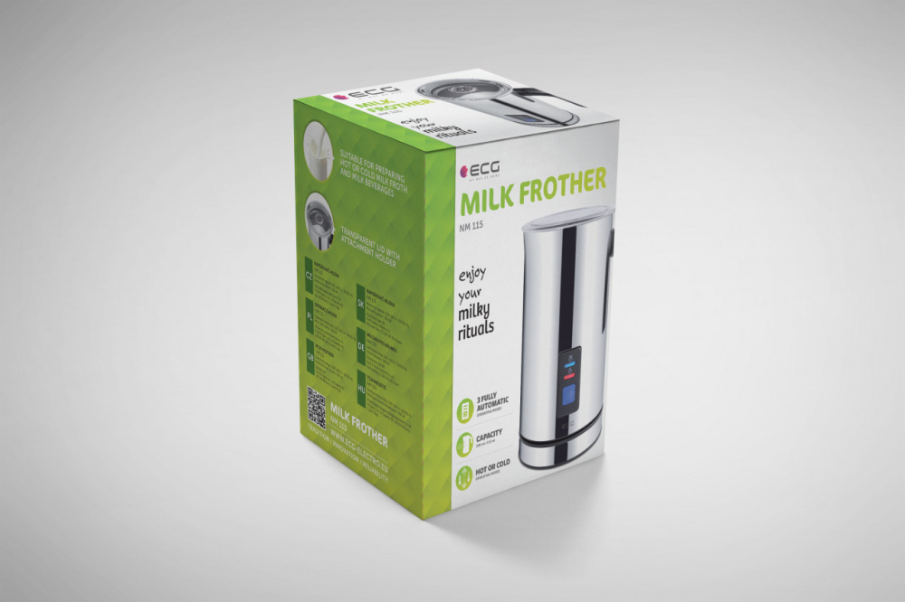 Aparat pentru spuma de lapte ECG NM 115, 240ml, 500W [4]