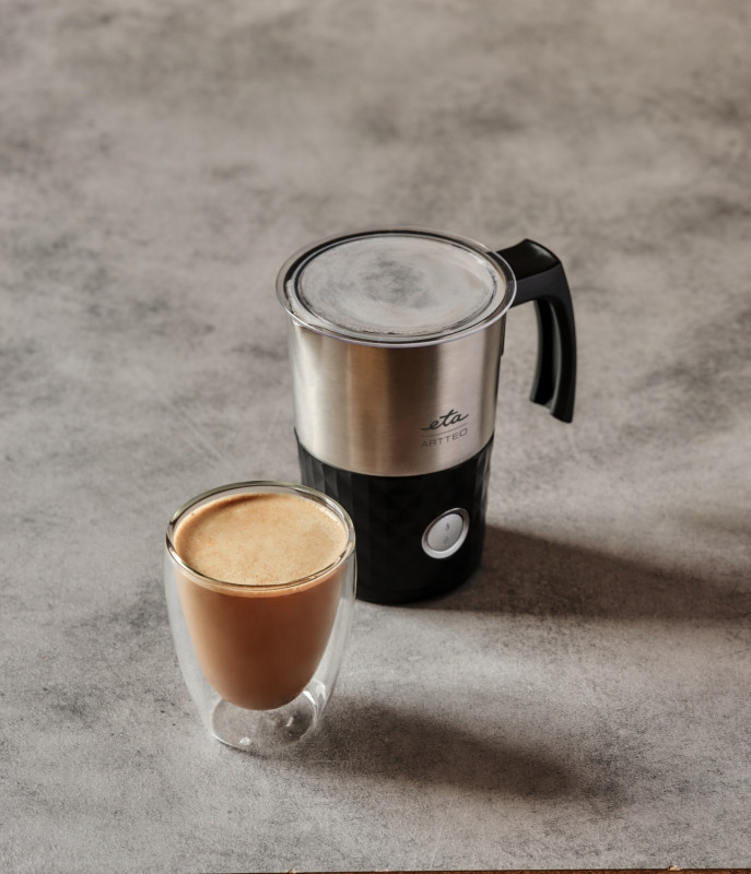 Aparat pentru spuma de lapte ETA Artteo 4189 90000, 300ml, 550W, otel inoxidabil, 3 functii [5]