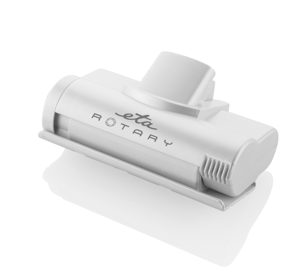 Aspirator de mana ETA Rotary 1425 90000, baterie Li-ion 14,4 V, perie turbo, gri-alb [10]