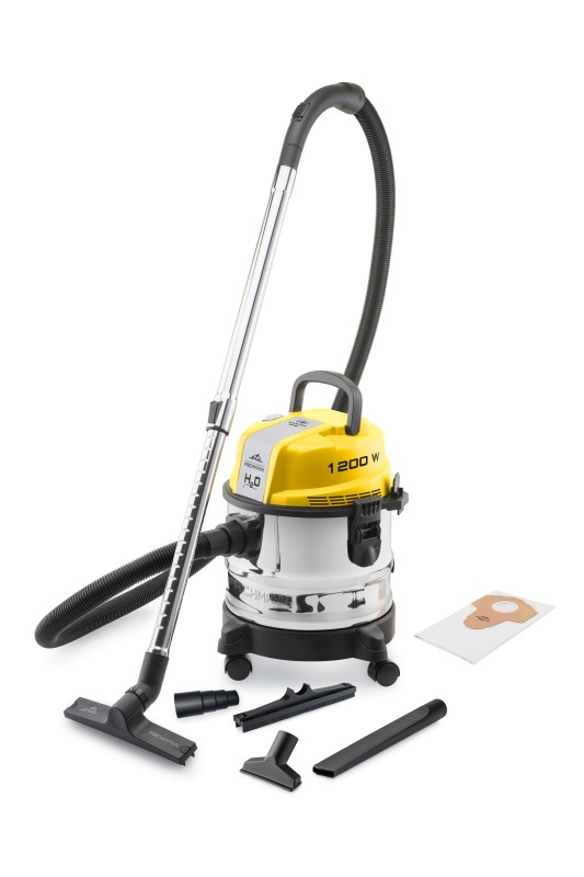 Aspirator multifunctional ETA Fachmann 4211 90000, 1200W, 15 litri, aspirare uscata si umeda, functie de suflare, negru/galben [3]