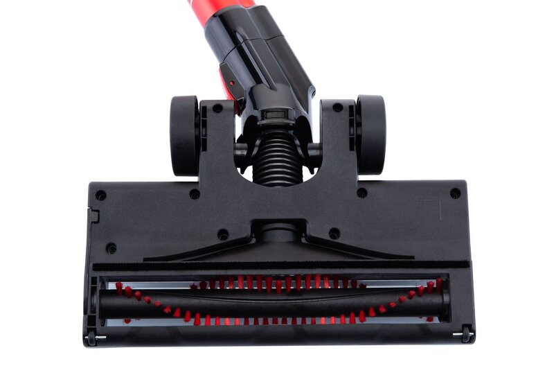 Aspirator vertical 2 in 1 fara fir ETA Elastic 2231, Li-ion 21.6 V, 0.45 l, tub flexibil, negru cu rosu [5]