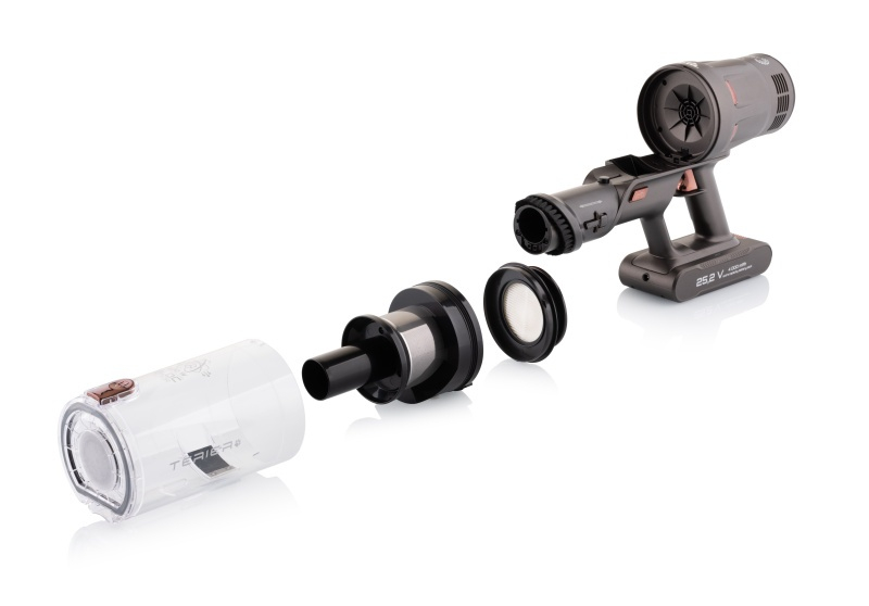 Aspirator vertical 3 in 1 ETA Terier 5247 90000, motor digital 500 W, baterie Li-Ion 25,2 V, afisaj OLED, maro [7]