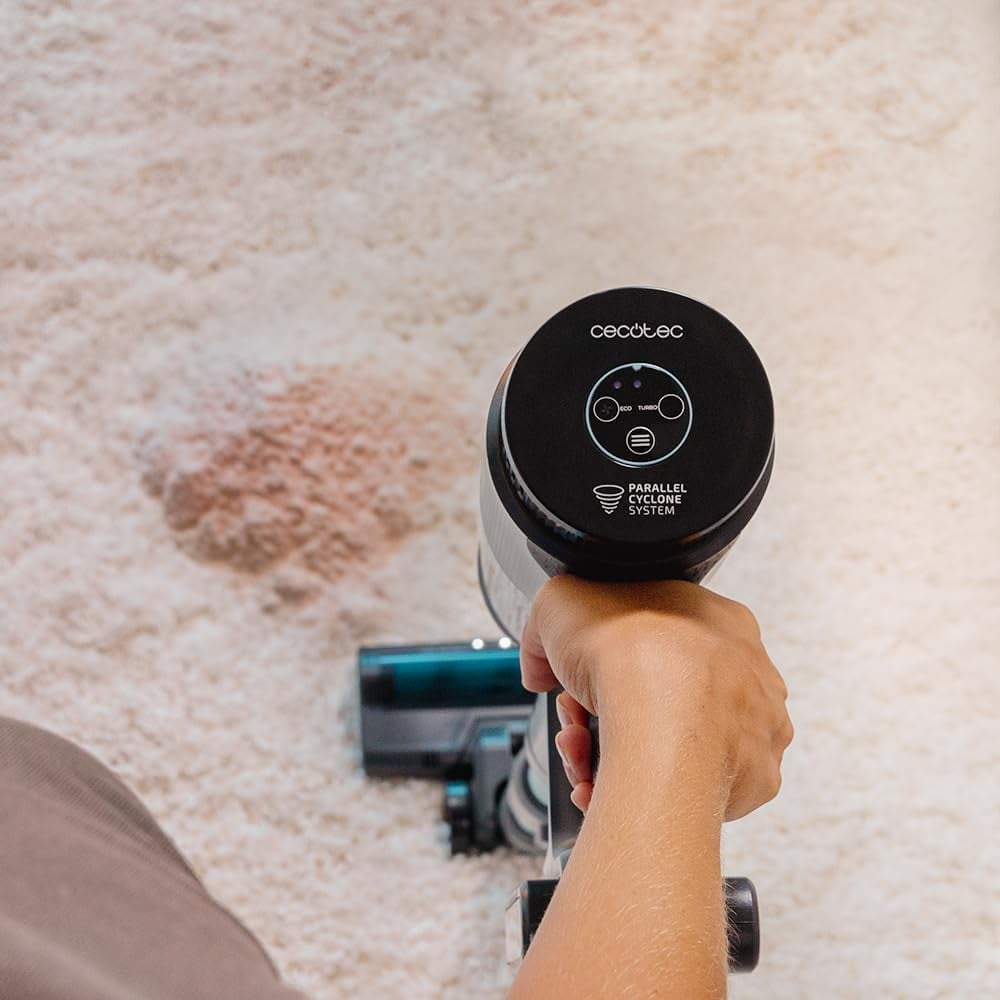 Aspirator vertical 3 in 1 Rockstar 1500 Ray Pure, Putere 215W, 25.2V Li-Ion, 12kPa, Autonomie 45min, Rezervor 500ml [5]