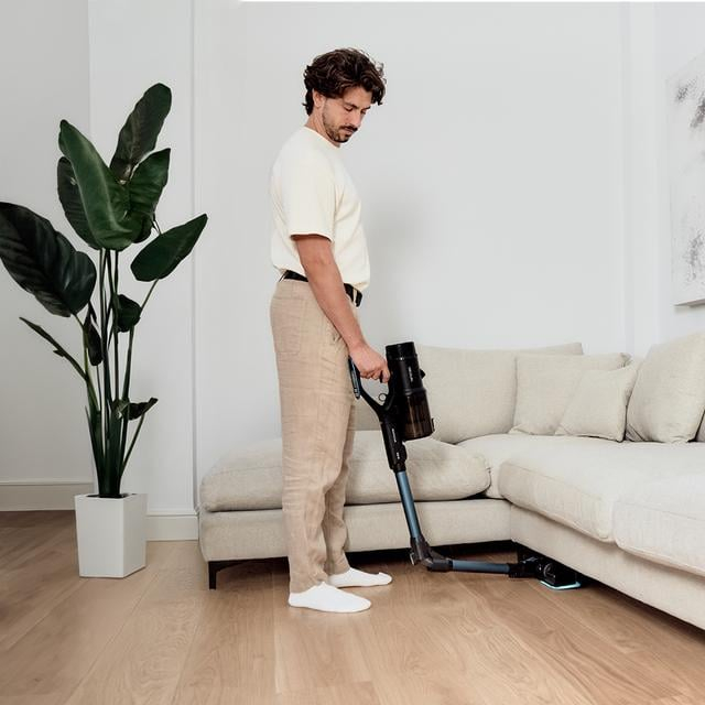 Aspirator vertical 4 in 1 Cecotec Conga Rockstar 6500 Century ErgoWet Animal, 630W, 37V Li-Ion, 30 kPa, Mop, Autonomie 100min, accesorii incluse [6]