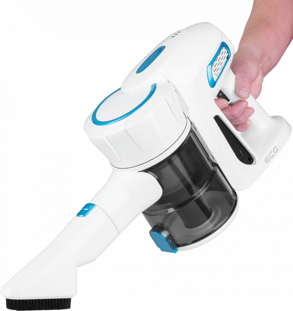 Aspirator vertical portabil 2 in 1 ECG VT 5220 Flex Clean, Cyclone, 22.2 V Li-ion, 150 W, HEPA H12 [10]