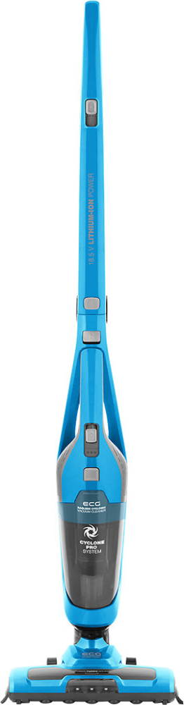 Aspirator vertical portabil 2in1 ECG VT 4520 Bruno, 90 W, baterie Li-Ion 18.5 V, sistem de filtrare cyclonic, albastru [2]