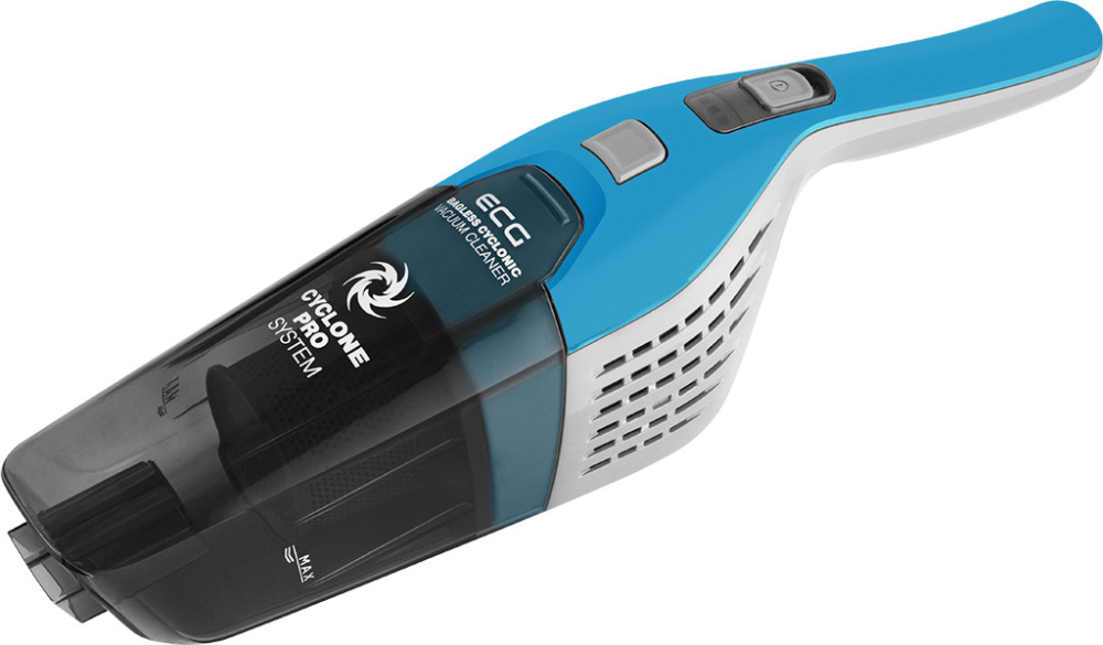 Aspirator vertical portabil 2in1 ECG VT 4520 Bruno, 90 W, baterie Li-Ion 18.5 V, sistem de filtrare cyclonic, albastru [6]