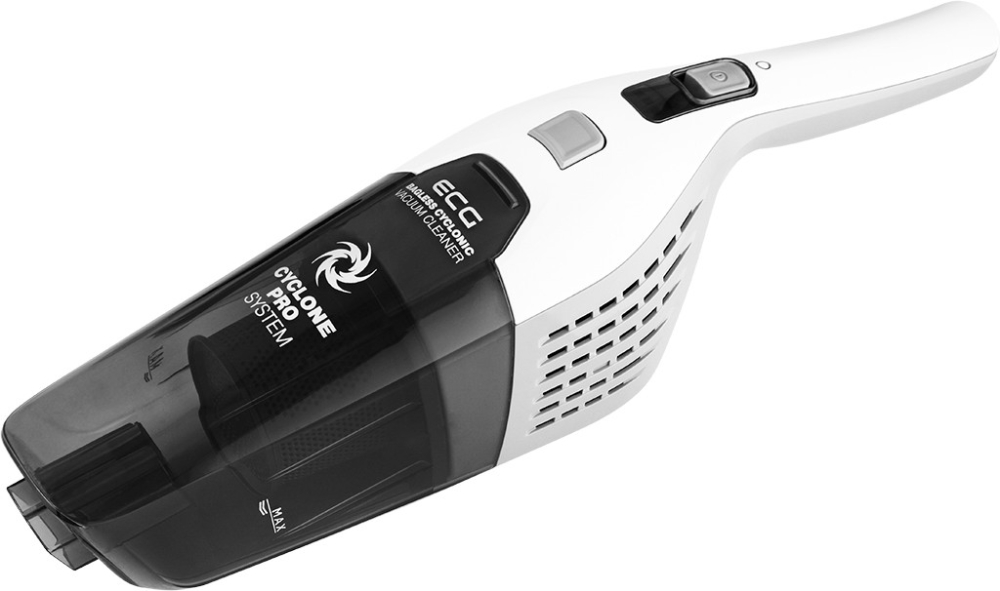 Aspirator vertical si mop 3 in 1 fara fir ECG VT 4420 Simon, 75 W, baterie Li-Ion 14.8 V, 600 ml, alb [7]