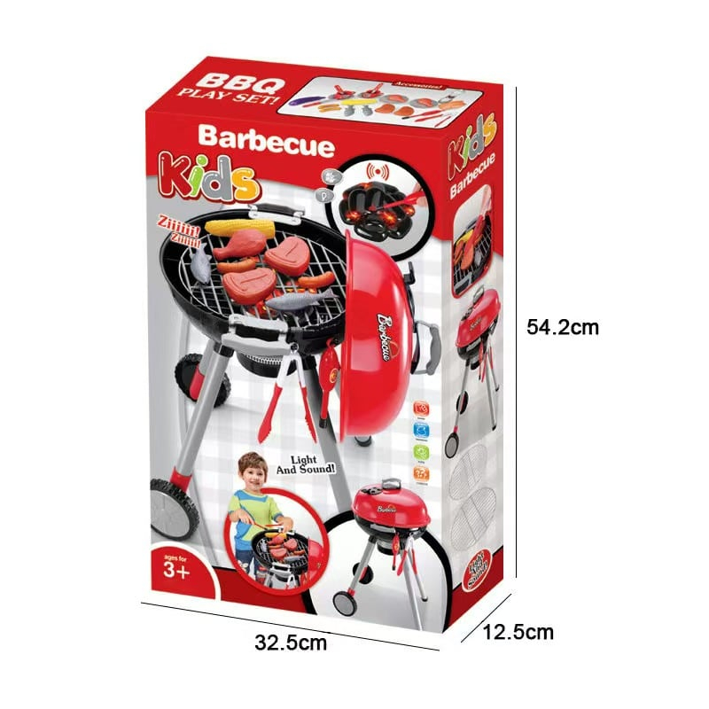 BBQ Grill Gratar jucarie Rovo 901A, lumini si sunete, 22 piese [2]