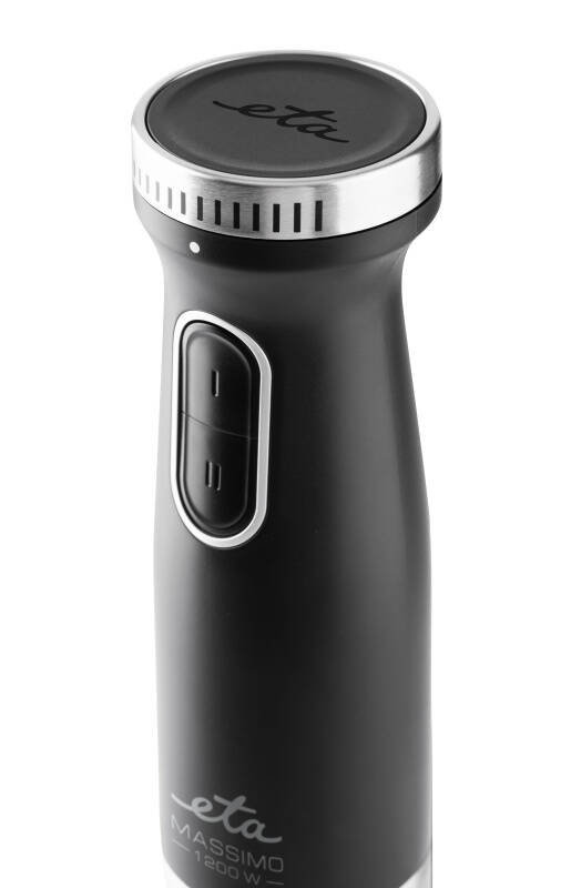 Blender de mana 3 in 1 ETA Massimo 3256 90000, 1200W, otel inoxidabil, viteza variabila + TURBO, tel, bol amestecare, negru [2]