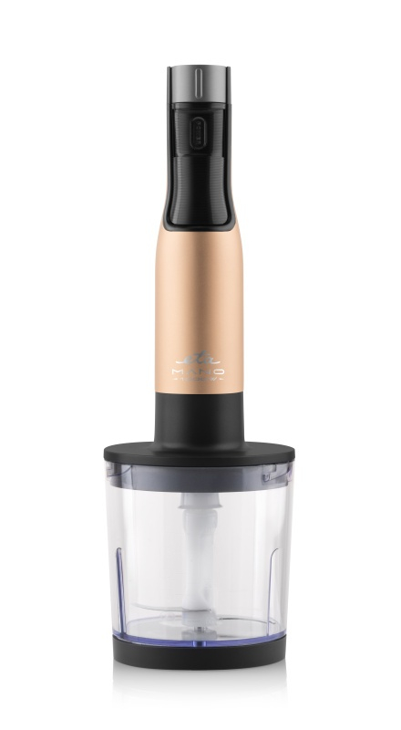 Blender de mana ETA Mano 3219 90020, 1000 W, 9 viteze, afisaj LCD, negru-auriu [3]