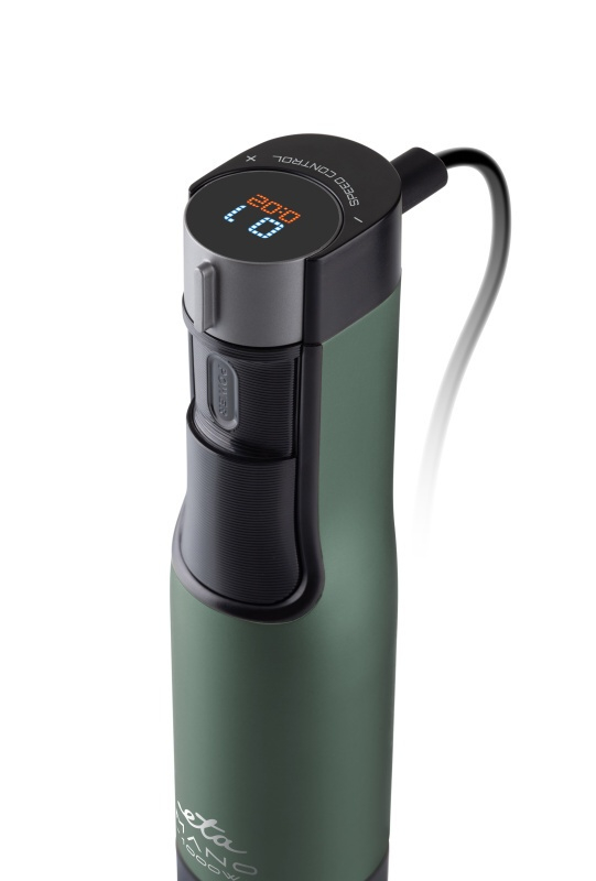 Blender de mana ETA Mano 3219 90030, 1000 W, 9 viteze, afisaj LCD, negru-verde [6]