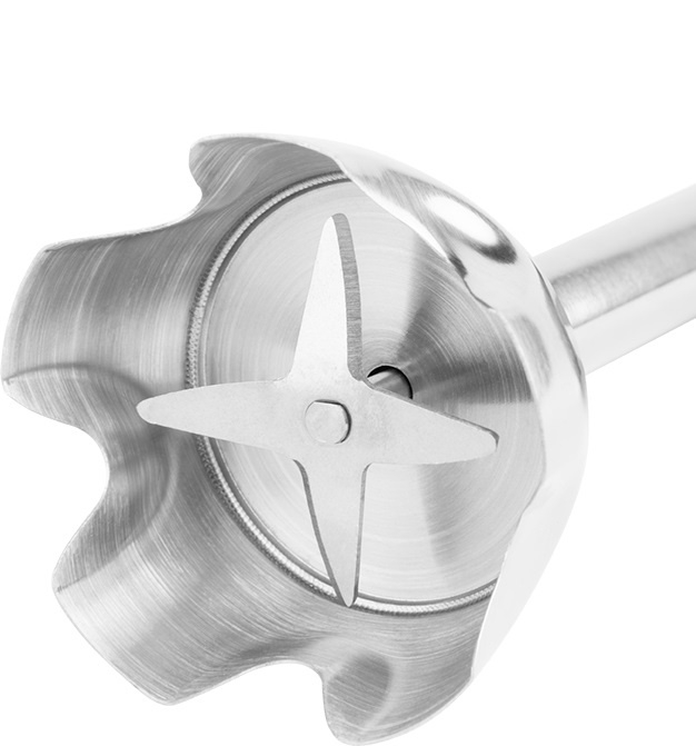 Blender de mana MICHELINO 74448, 700-1000W, otel inoxidabil, viteza variabila, maner ergonomic [5]