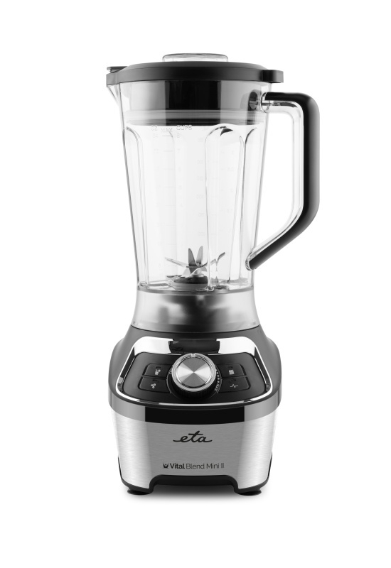 Blender de masa ETA Vital Blend Mini II 5100 90000, 1200W, 1.85 litri, 3 programe, otel inoxidabil, negru [2]