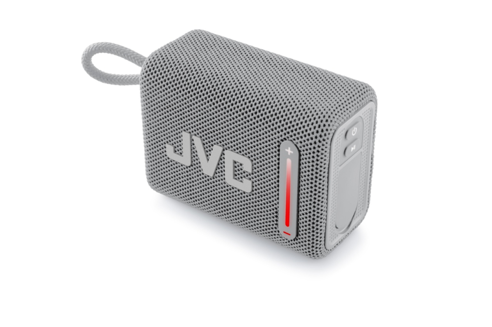 Boxa portabila JVC XS-E114G, radio FM, Bluetooth, IPX6, Litiu-ion 3,7 V / 2000 mAh, gri [4]