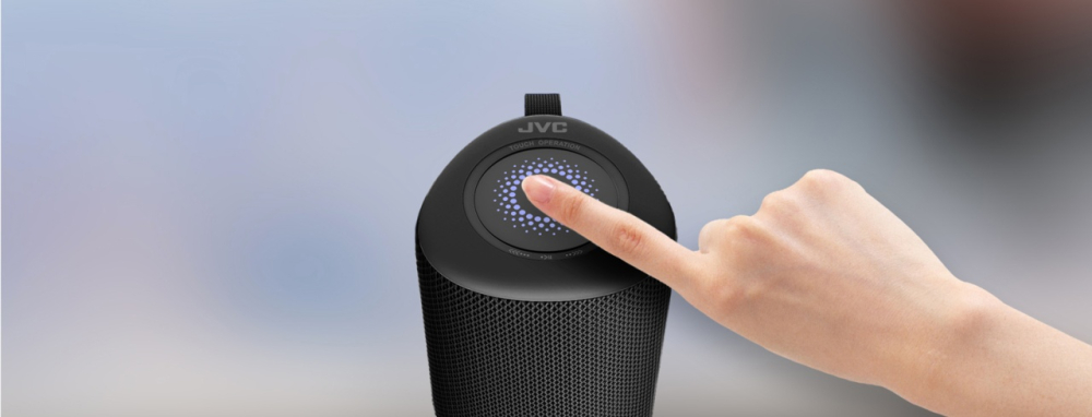 Boxa portabila JVC XS-E423B, 24 W, Bluetooth, IPX5, iluminare cu LED-uri, negru [8]