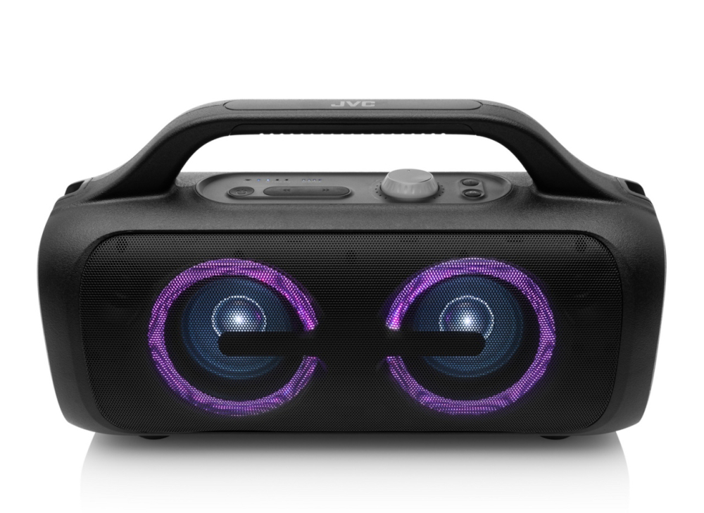 Boxa portabila JVC XS-E843B, 80W, Bluetooth 5.3, baterie Litiu-ion 3,7V/7200mAh, TWS, IPX5, efecte luminoase, negru [3]