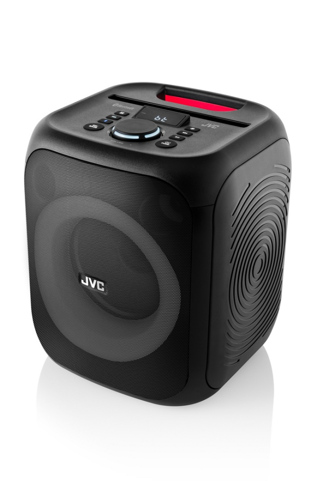 Boxa portabila JVC XS-EP314B, 60W, LED, Bluetooth, Karaoke, AUX, intrare USB, TWS, Microfon, Negru [2]