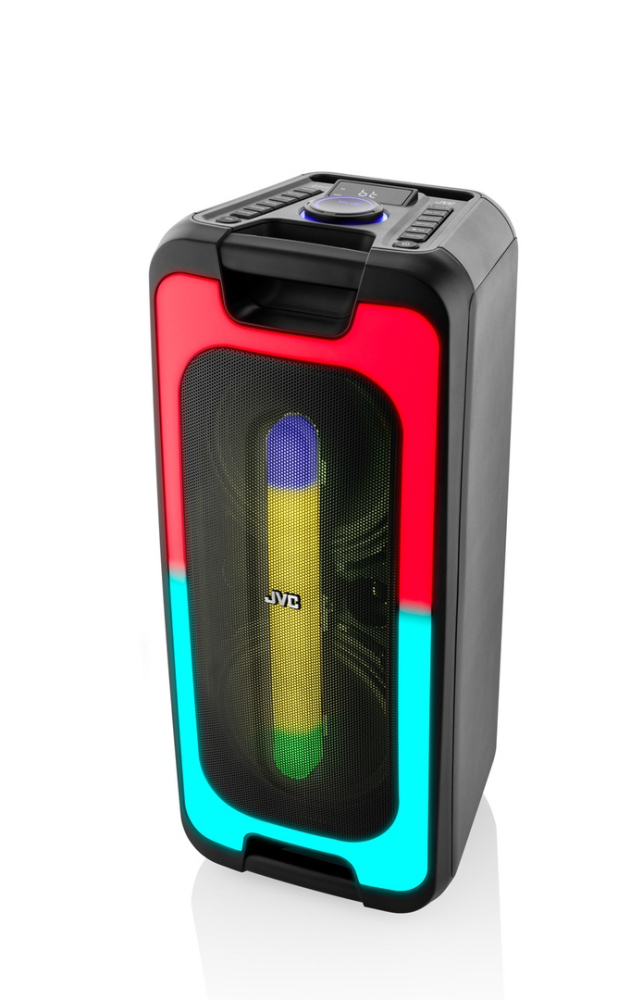 Boxa portabila JVC XS-EP424B, 140W, Bluetooth, USB, Radio FM, Microfon, AUX IN, Negru [2]