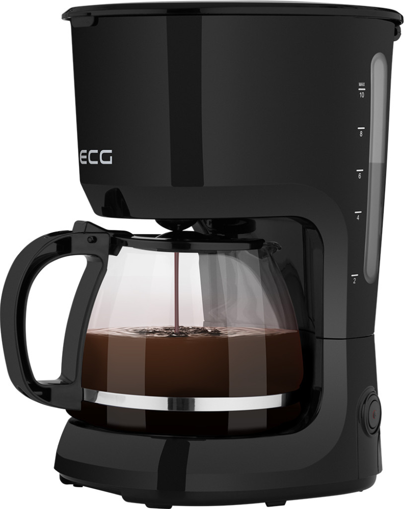 Cafetiera ECG KP 2116 Easy, 750 W, 1.25 L, 10 cesti, bol din sticla, filtru permanent [4]