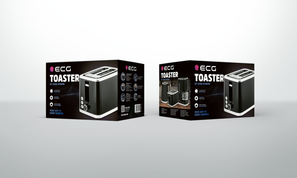 Cafetiera ECG KP 2150 Stripe, 980 W, 1.5 litri, preparare pana la 10 cesti de cafea odata, sistem drip-stop, negru [11]