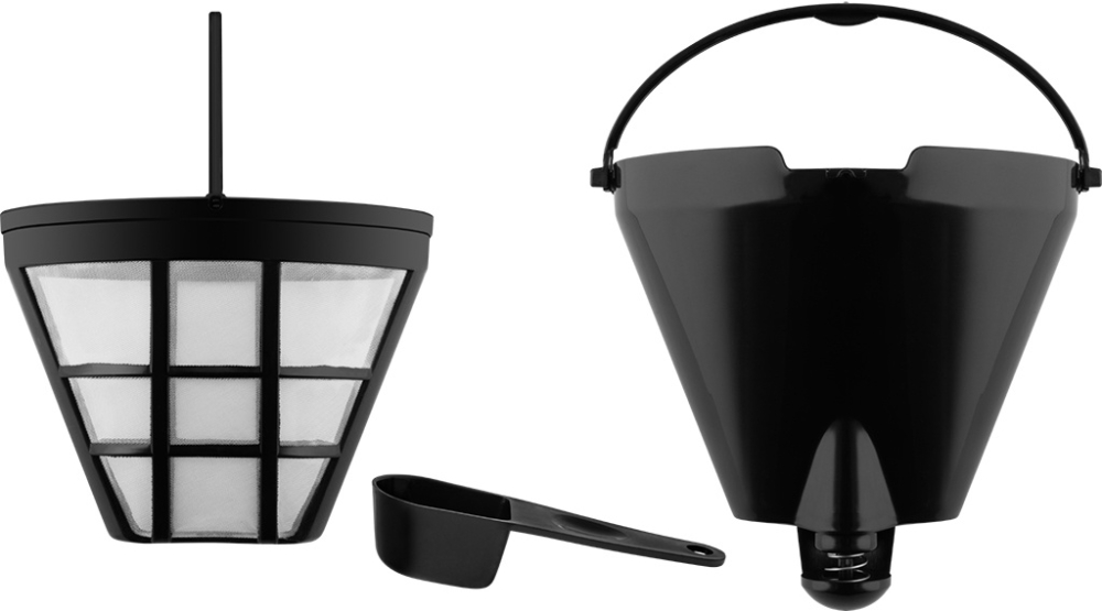 Cafetiera ECG KP 2150 Stripe, 980 W, 1.5 litri, preparare pana la 10 cesti de cafea odata, sistem drip-stop, negru [5]