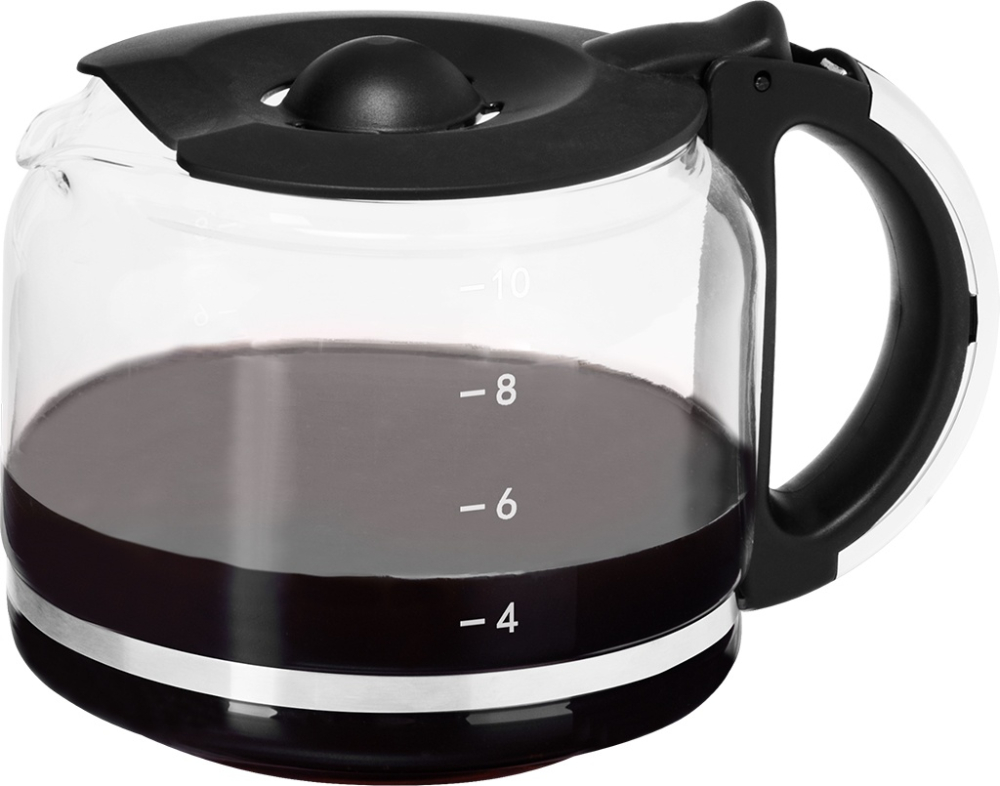 Cafetiera ECG KP 2150 Stripe, 980 W, 1.5 litri, preparare pana la 10 cesti de cafea odata, sistem drip-stop, negru [7]