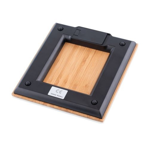 Cantar de bucatarie ETA Bambi 9778, 5 kg, precizie 1g, TARA, afisaj LCD, bambus [3]