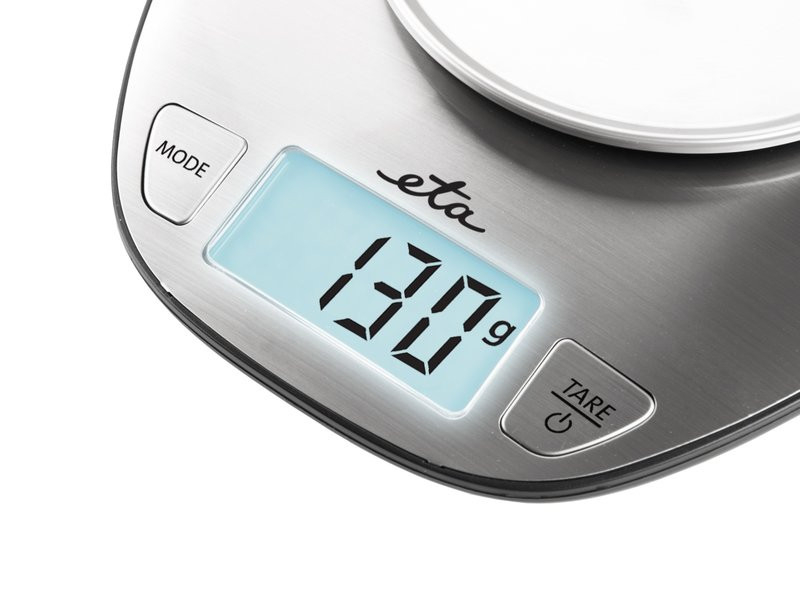 Cantar de bucatarie ETA DORI 6778, 5 Kg, precizie 1g, TARA, otel inoxidabil [5]