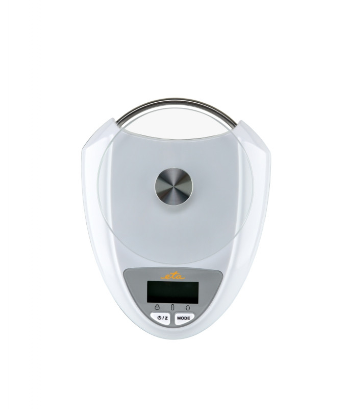 Cantar digital de bucatarie ETA Zori 7778 90000 alb, 5 Kg, precizie 1 gram, TARA, bol din plastic detasabil [5]