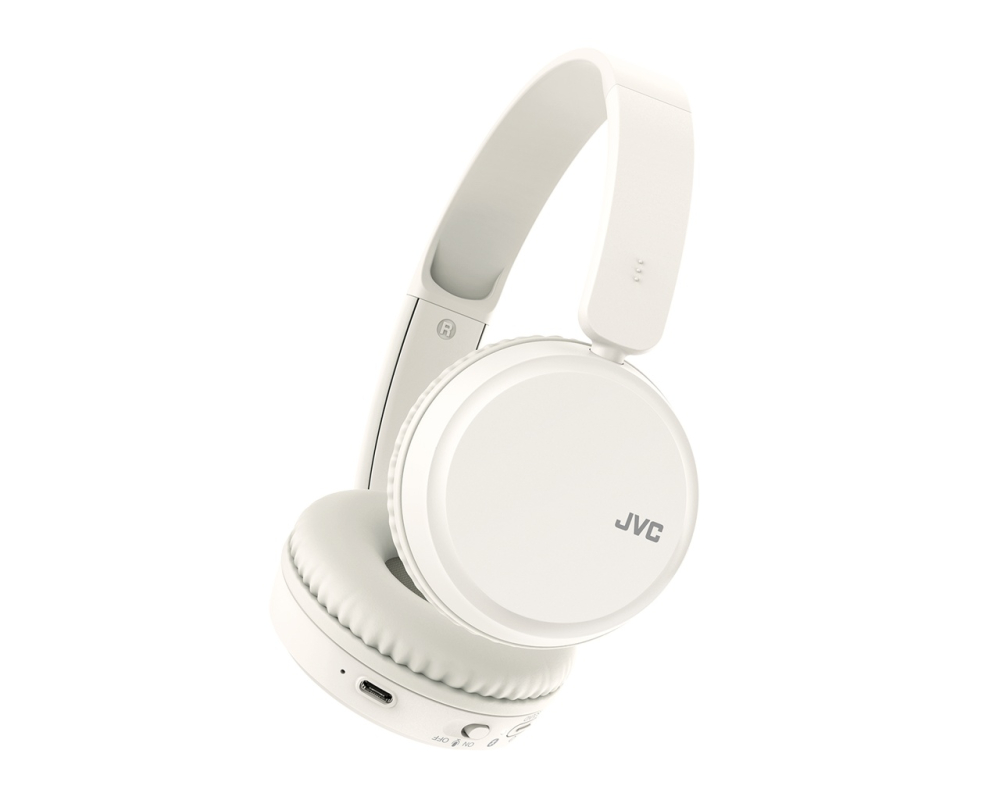 Casti audio On-Ear JVC HA-S36W-W-U, Bluetooth, Autonomie 35h, microfon, Alb [2]