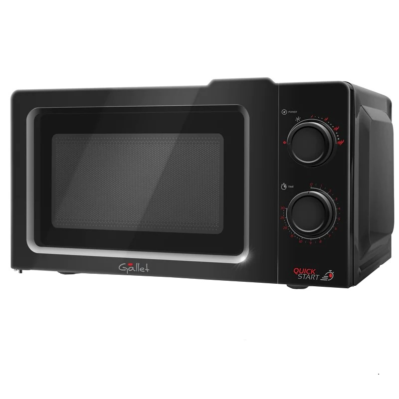 Cuptor cu microunde Gallet FMOM 205B negru, 700 W, 20 litri, 6 niveluri de putere, timer [5]