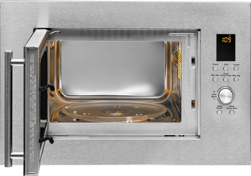 Cuptor cu microunde incorporabil ECG MTD 2390 VGSS, 23 L, interior din inox, 8 programe automate, 900 W + 1000 W [2]