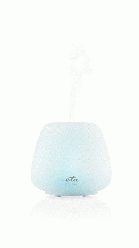 Difuzor de aroma ETA Aromai 3634 90010, 0.09 l, 5 W, pulverizare prin ultrasunete, iluminare colorata, sticla [5]