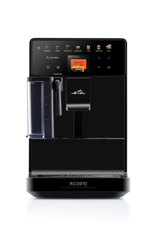 Espressor automat de cafea ETA Acorto 9180 90000, 1400W, 19 bar, sistem de spumare, negru [4]