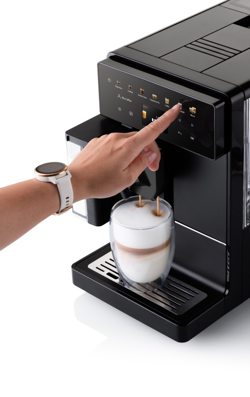 Espressor automat de cafea ETA Acorto 9180 90000, 1400W, 19 bar, sistem de spumare, negru [7]