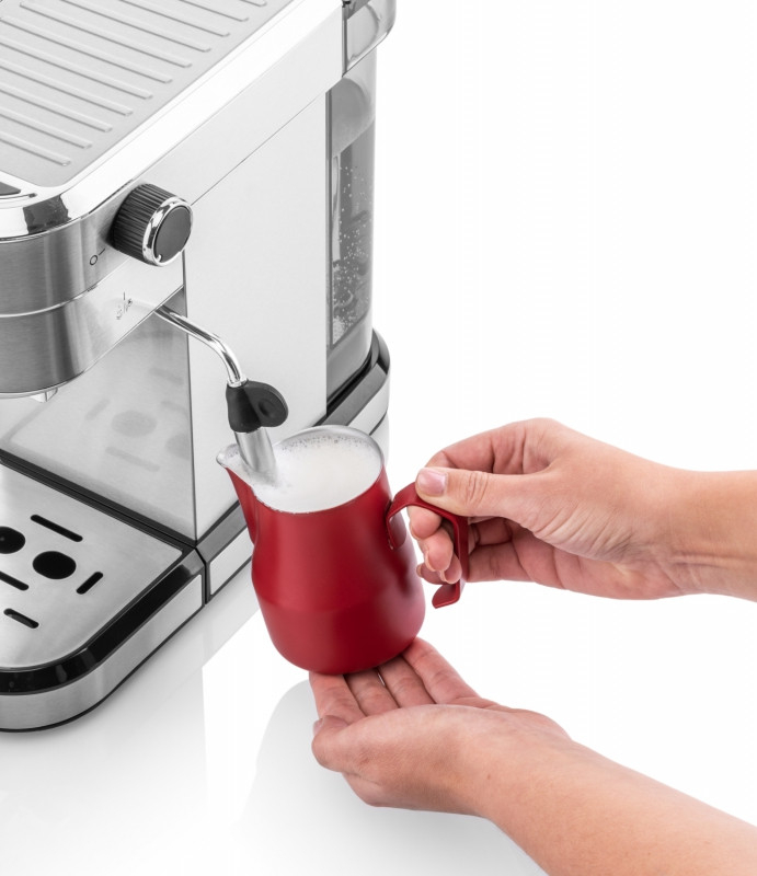 Espressor manual ETA Stretto 2180, 1350 W,0.75 L, dispozitiv spumare, 15 bar, otel inoxidabil [8]