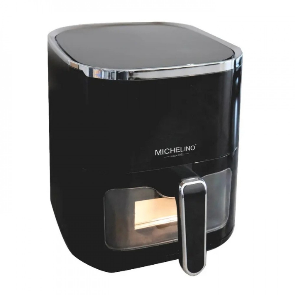 Friteuza cu aer cald 138748 Michelino, 5 litri, 1450 W, 80 °C - 200 °C, 12 programe presetate, negru [2]