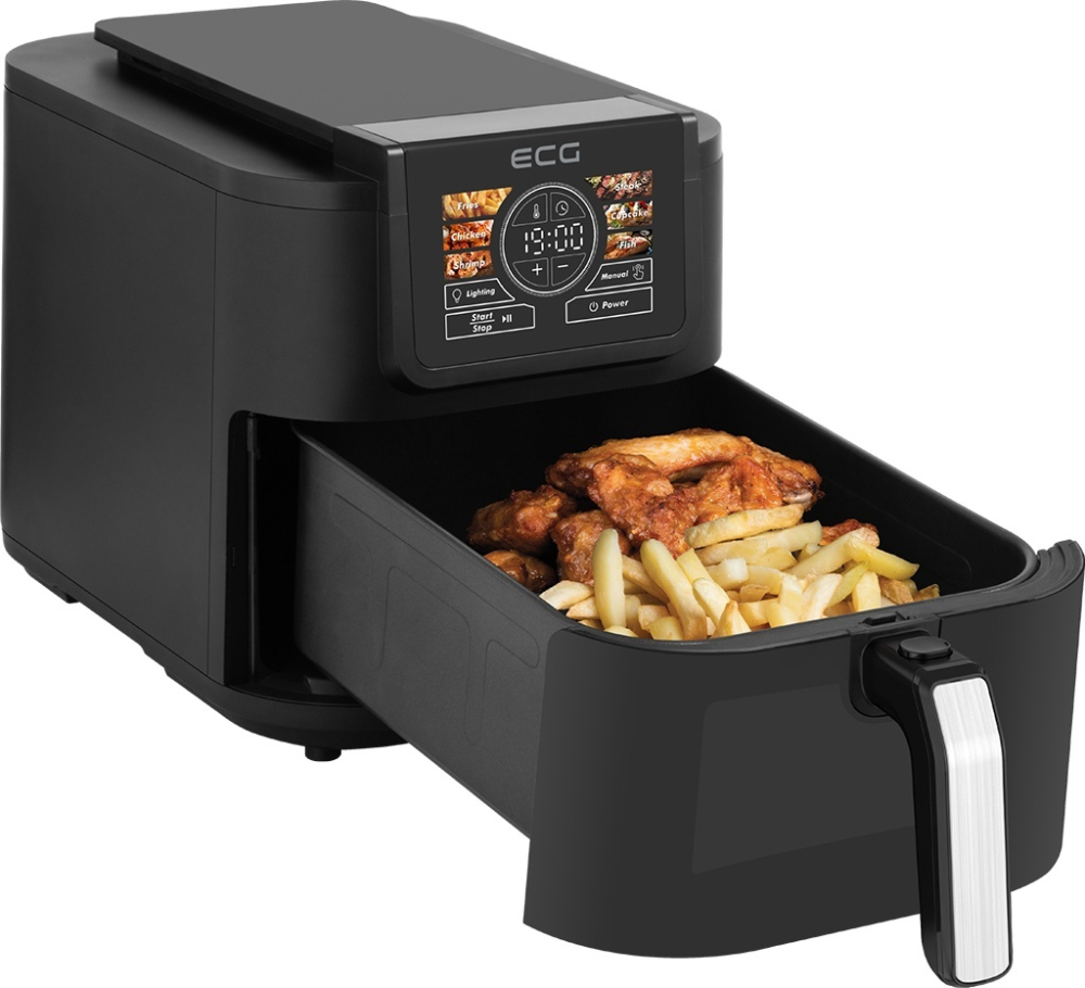 Friteuza cu aer cald AF 8020 Ai Slim Fry, 1700 W, 8 litri, 100-200°C, 6 programe automate, Program AI Smart, negru [2]