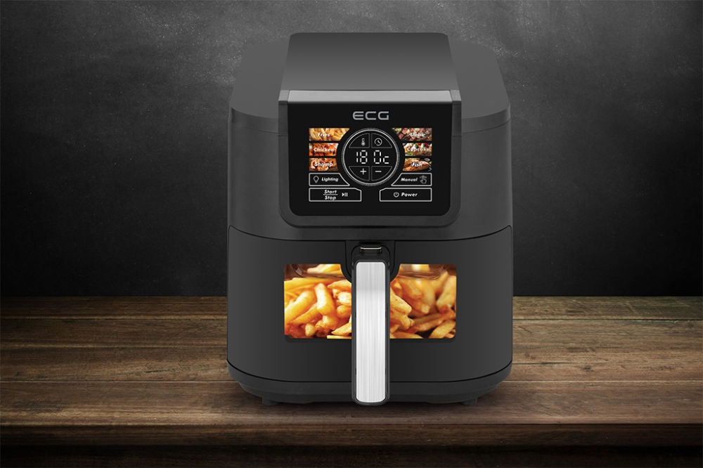 Friteuza cu aer cald AF 8020 Ai Slim Fry, 1700 W, 8 litri, 100-200°C, 6 programe automate, Program AI Smart, negru [11]