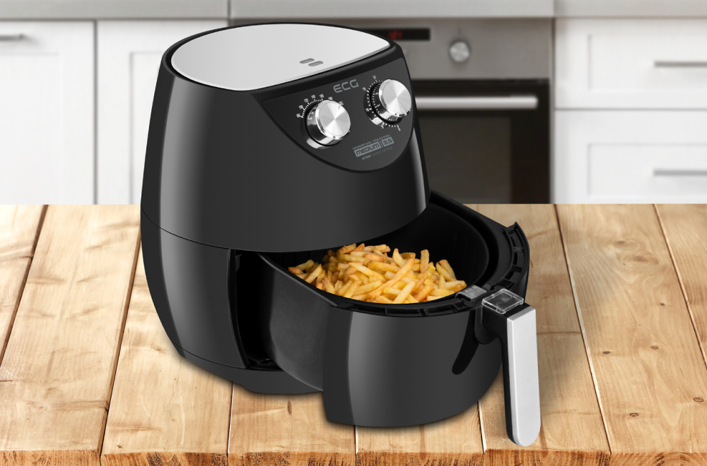 Friteuza cu aer cald ECG AF 3500, 3.5 L, 1500 W, control temperatura 80-200°C [3]