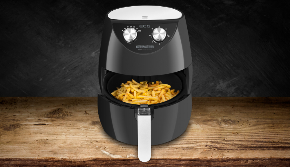 Friteuza cu aer cald ECG AF 3500, 3.5 L, 1500 W, control temperatura 80-200°C [4]