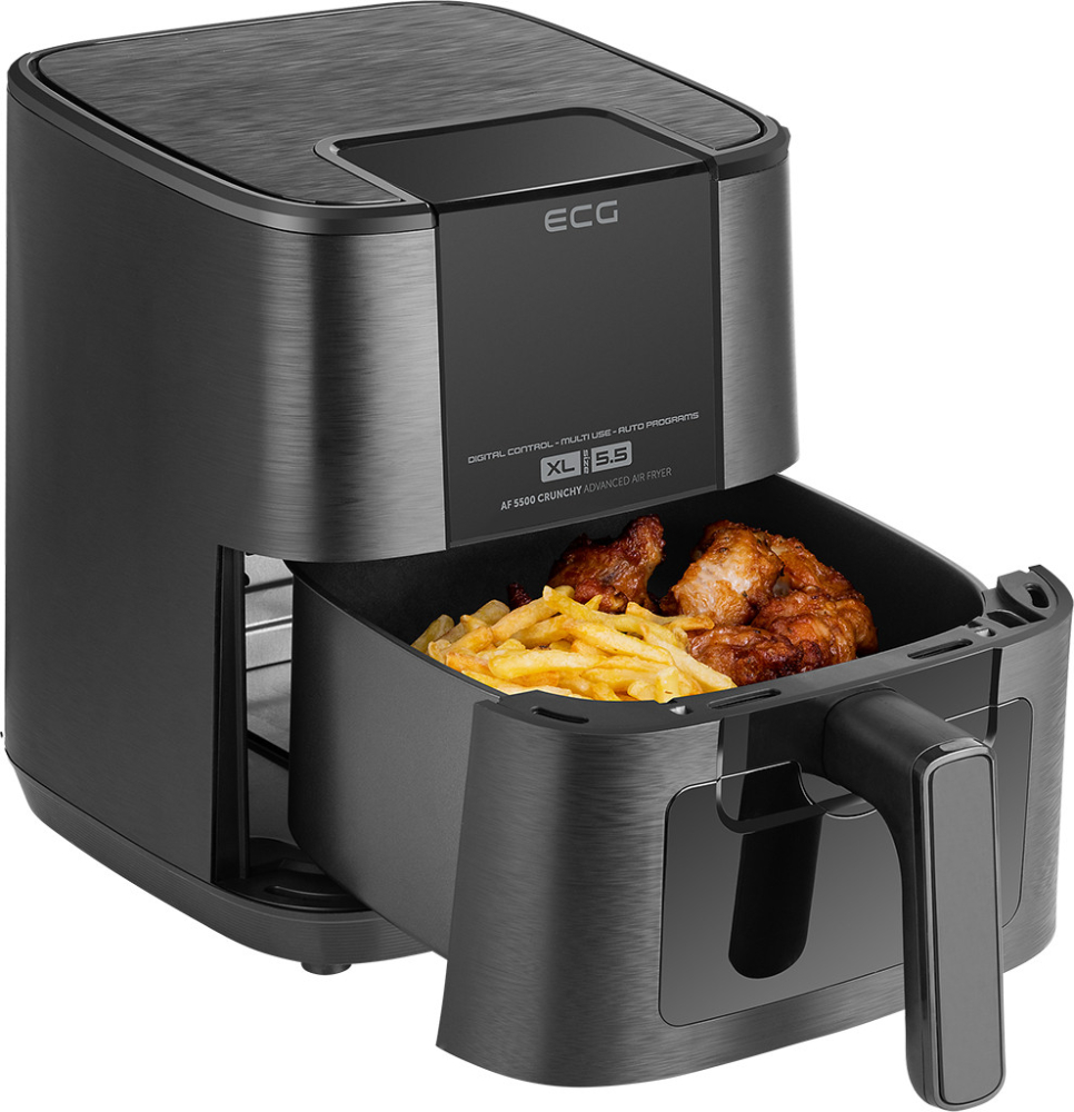 Friteuza cu aer cald ECG AF 5500 Crunchy, 5.5 L, 1350 W, control temperatura 80-200°C [10]