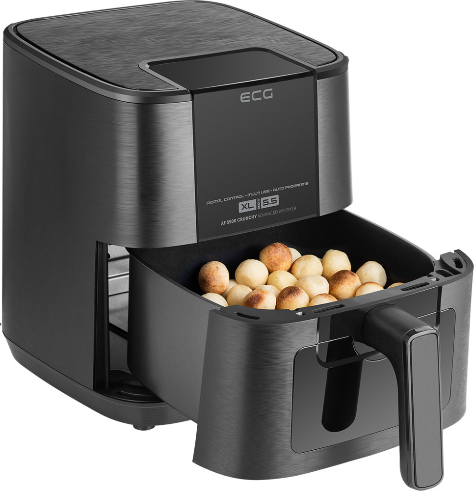 Friteuza cu aer cald ECG AF 5500 Crunchy, 5.5 L, 1350 W, control temperatura 80-200°C [8]