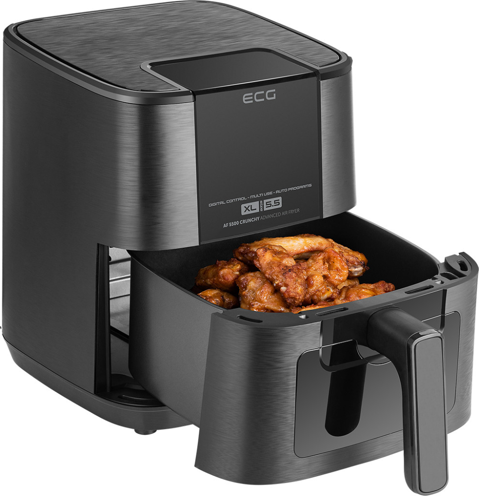 Friteuza cu aer cald ECG AF 5500 Crunchy, 5.5 L, 1350 W, control temperatura 80-200°C [9]