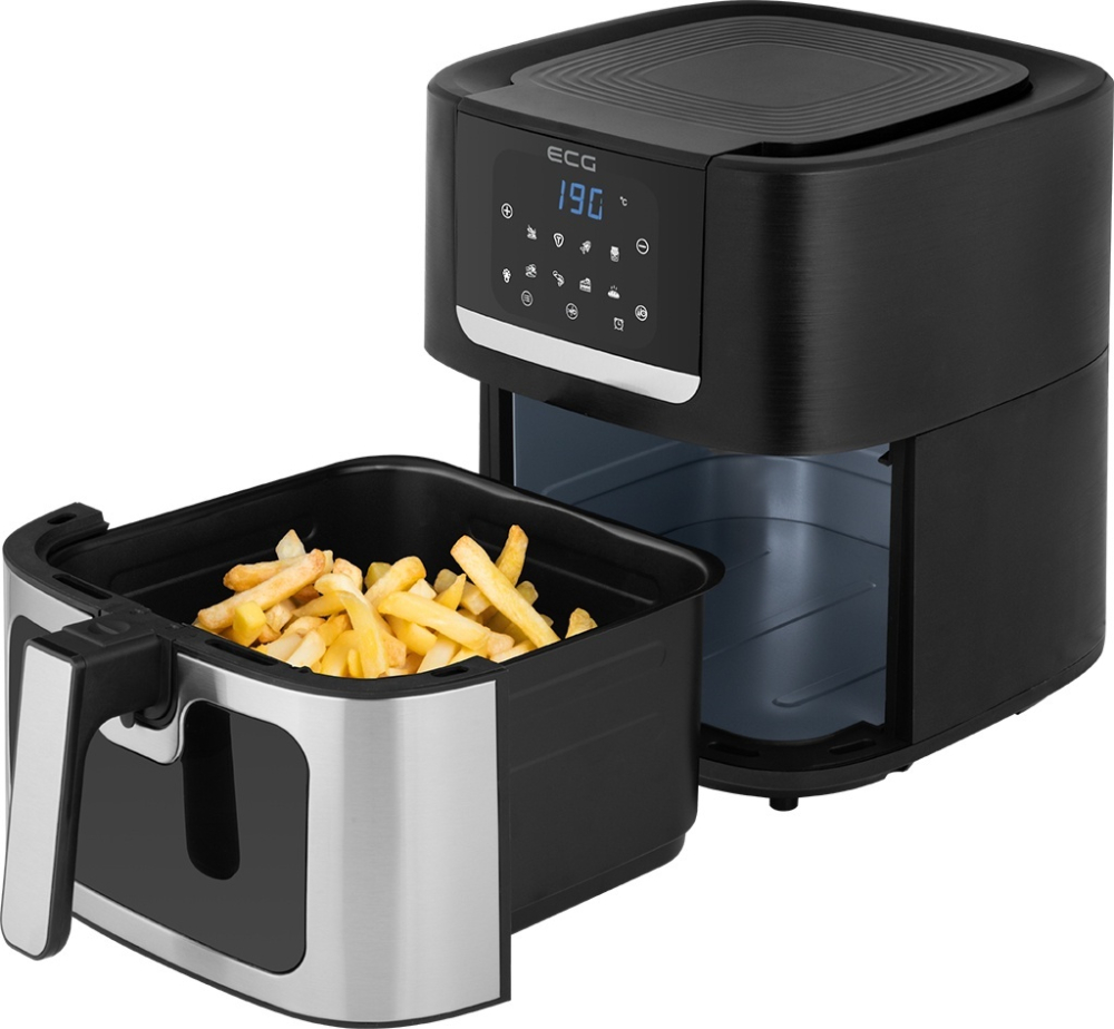 Friteuza cu aer cald ECG AF 8000 Crusty XL, 7 litri, 1700 W, control digital, 8 programe, temperatura 80-200°C [5]